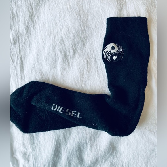 Diesel Men’s Socks Yin / Yang Symbol - Picture 3 of 3